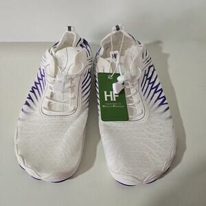 Hike Footwear HF Cloud Barefoot Hiking Shoes Ltwt White/purple